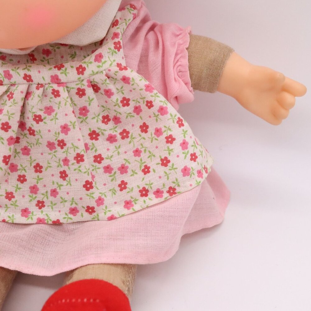 Vtg 80s Set of 2 Komey Komfy Kid Girl & Boy Ice Cream Dolls Yarn Hair - Picture 5 of 16
